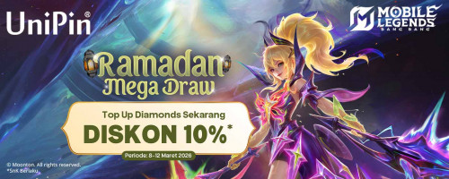 Ramadan Mega Draw! Top Up Diamonds Diskon 10% dan dapatkan skin terbaru Fanny “Galactic Starhawk”